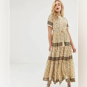 Free People RARE FIND Feeling Maxi dress